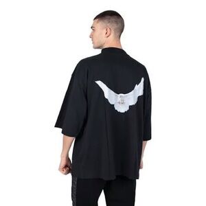 NWT Yeezy Gap Dove mid sleeve black sweatshirt/ Small